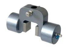 Pneumatic Vice Action Grip with 2 pneumatic rods, 30 mm capacity, pair (without jaws), QC fitting