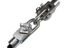 chain link assembly, 10-32 UNF M to 10-32 UNF F