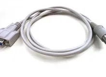 351-090 cable CAPTEST to RS232 9-pin above