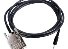 PC cable for CFG+, 2.5 mm jack to 9-pin RS232 F