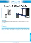 Inverted Chisel Points DS-1014-03-L00