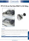 FPT-H1 50 mm Peel Grip (FINAT 3), QC fitting DS-1153-02-L00