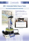 ABC-t Otomatik Şişe Kapatma Test Cihazı - Veri Sayfası