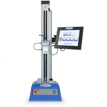MultiTest-xt 2.5 kN automated force testing system, with operator console